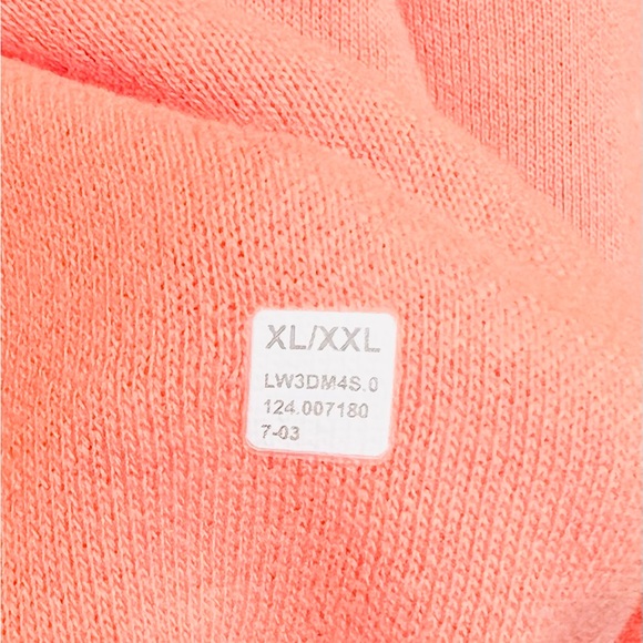 Lululemon Scuba Oversized Half-Zip Hoodie | XL/XXL | color: coral kiss - Picture 3 of 5